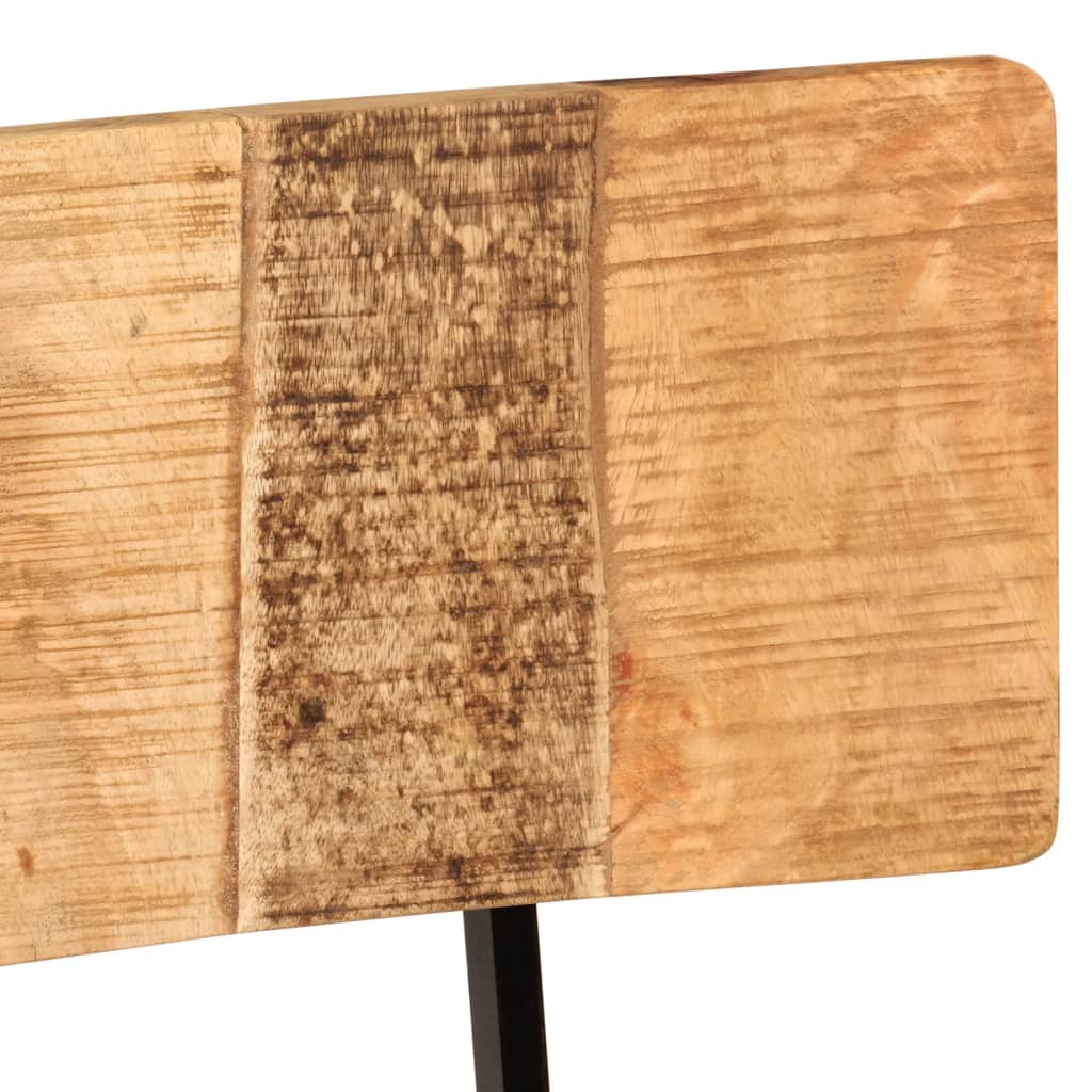 Chaises à manger lot de 2 44x40x80 cm Bois de manguier solide - XIOS