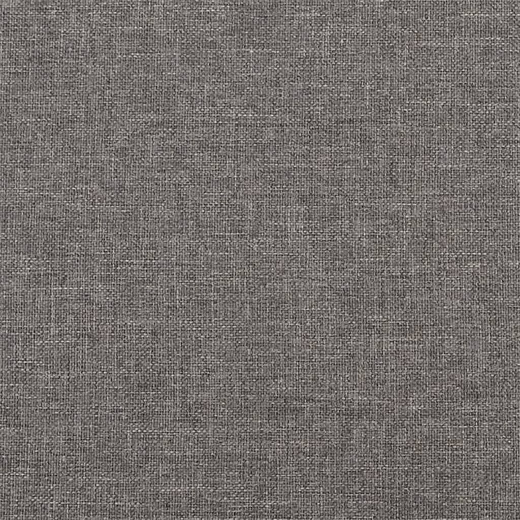 Canapé à 2 places Gris foncé 140 cm Tissu - XIOS