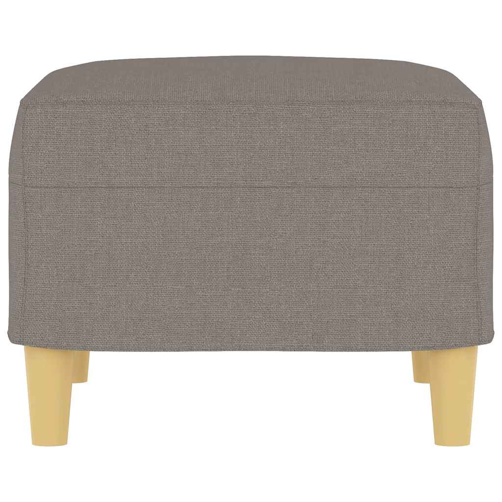 Repose-pied Taupe 60x50x41 cm Tissu - XIOS