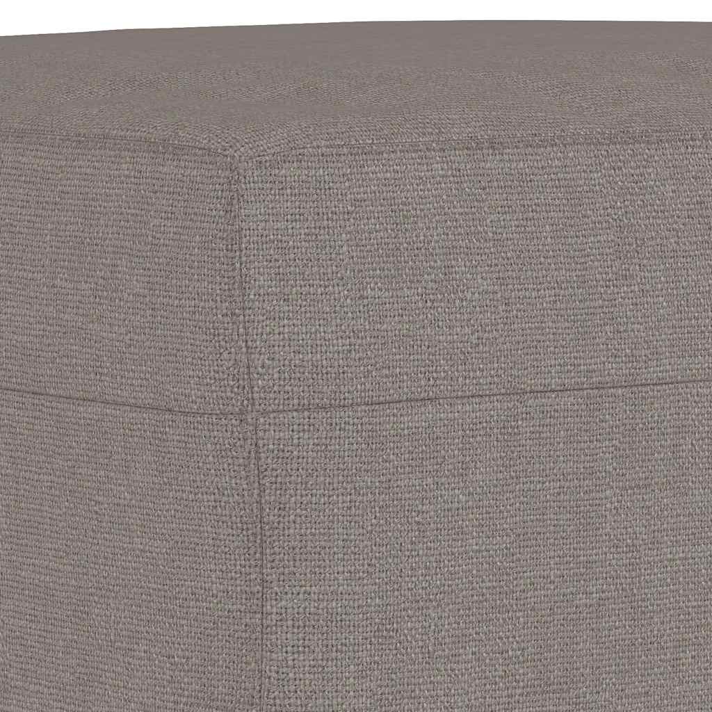 Repose-pied Taupe 60x50x41 cm Tissu - XIOS
