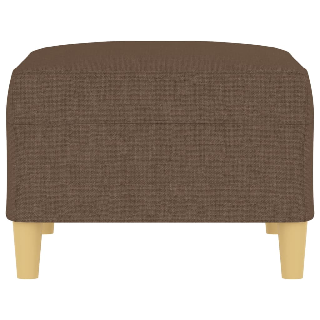 Repose-pied Marron 70x55x41 cm Tissu - XIOS