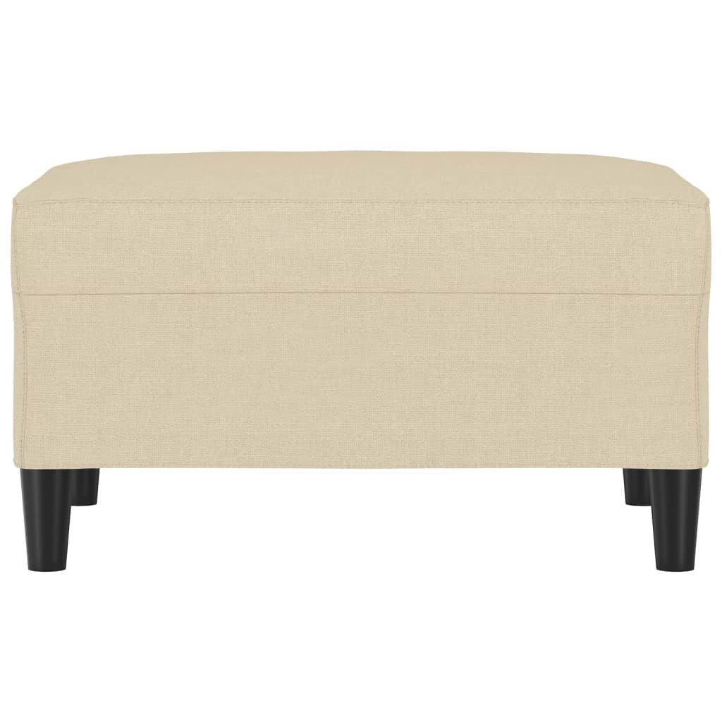 Repose-pied Crème 70x55x41 cm Tissu - XIOS