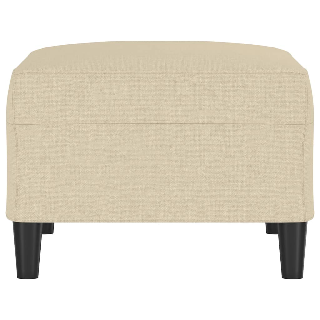Repose-pied Crème 70x55x41 cm Tissu - XIOS