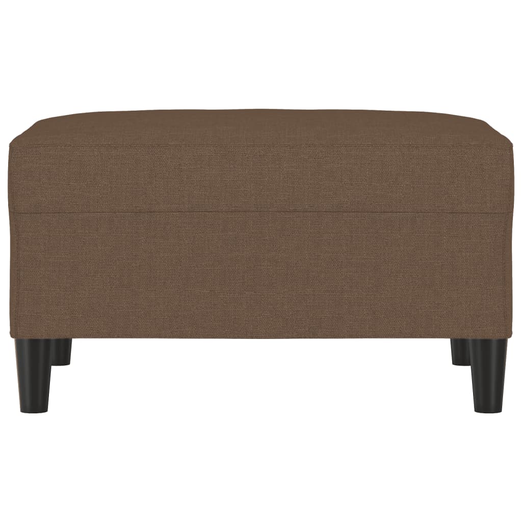 Repose-pied Marron 70x55x41 cm Tissu - XIOS