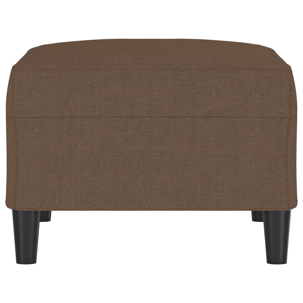 Repose-pied Marron 70x55x41 cm Tissu - XIOS