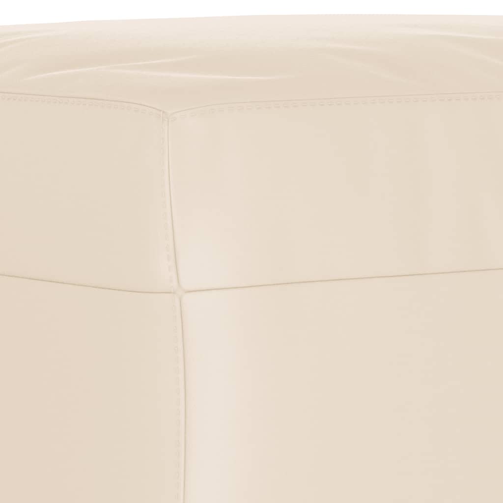 Repose-pied Beige 70x55x41 cm Tissu microfibre - XIOS