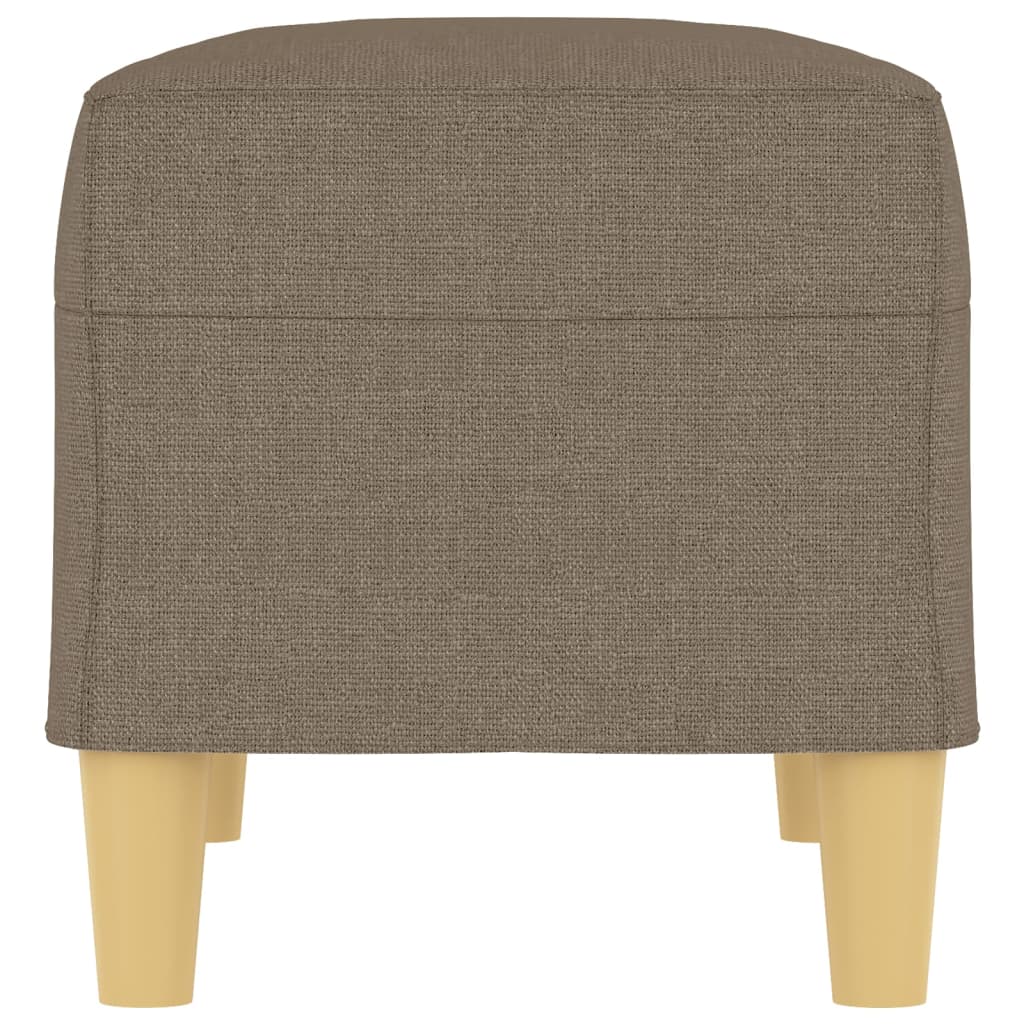 Banc Taupe 70x35x41 cm Tissu - XIOS