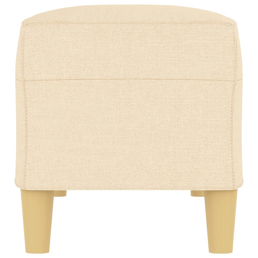 Banc Crème 100x35x41 cm Tissu - XIOS