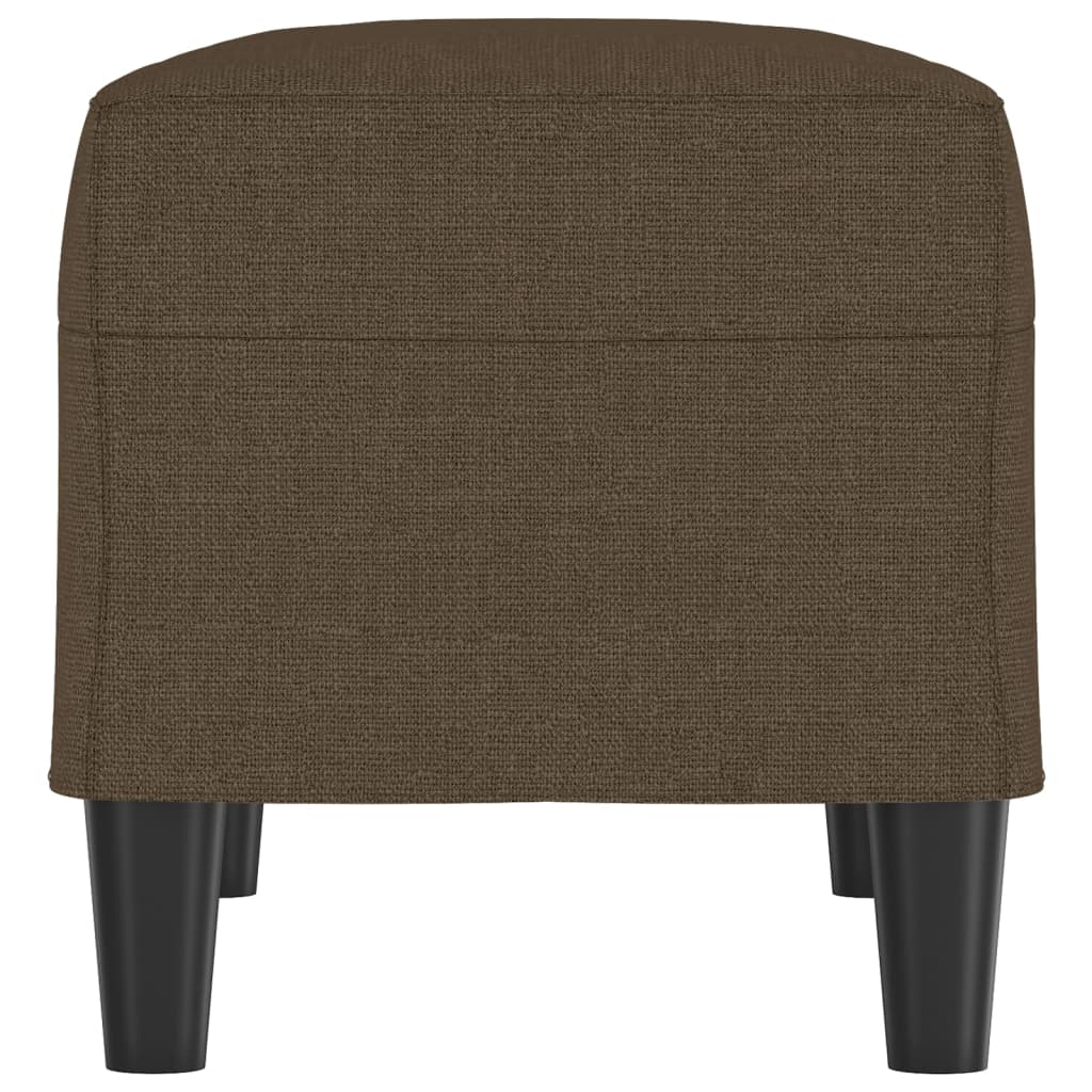 Banc Marron 70x35x41 cm Tissu - XIOS
