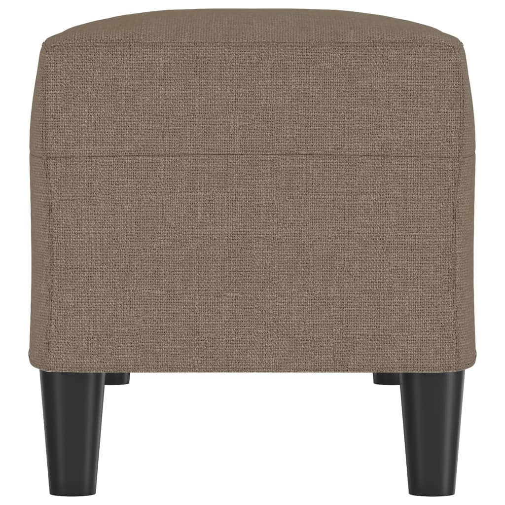 Banc Taupe 100x35x41 cm Tissu - XIOS