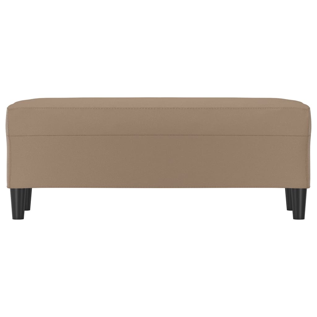 Banc Cappuccino 100x35x41 cm Similicuir - XIOS