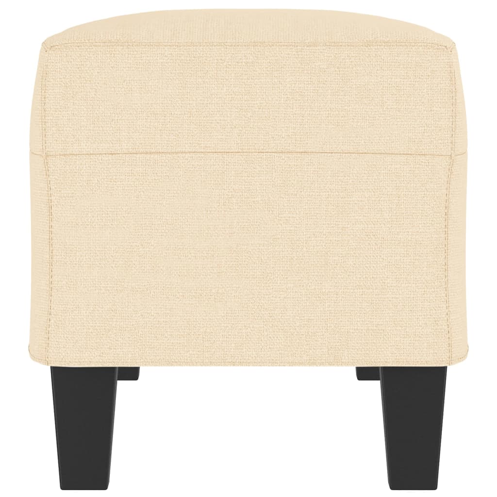 Banc Crème 100x35x41 cm Tissu - XIOS