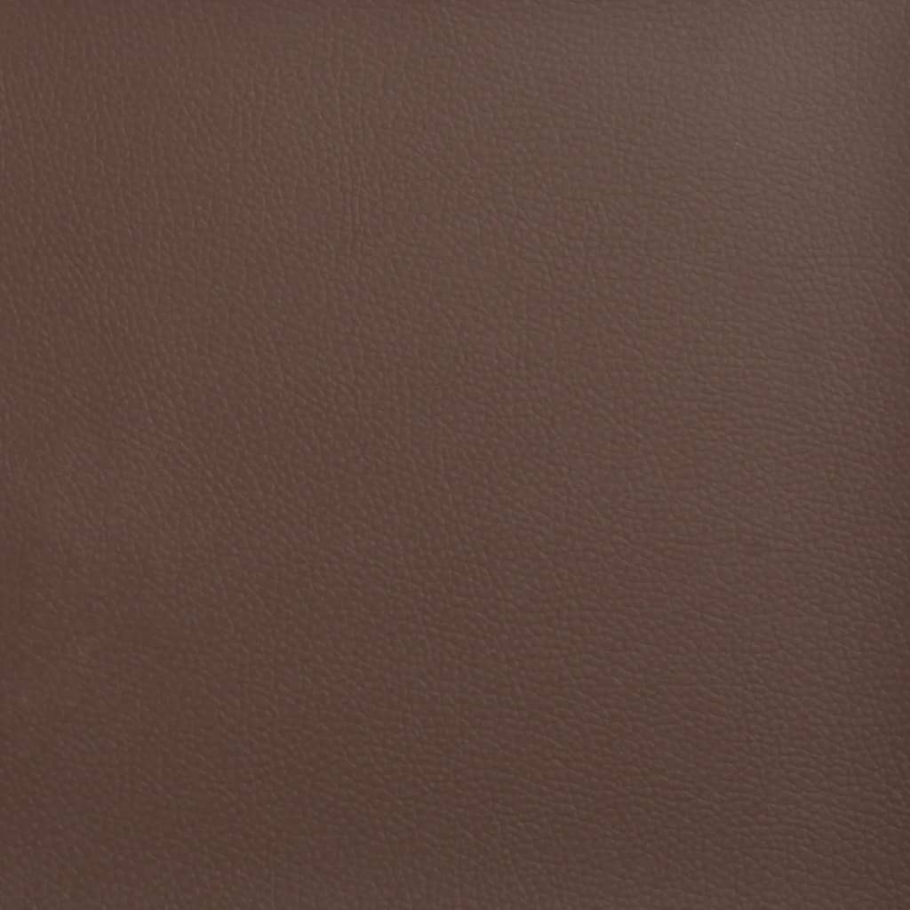 Banc Marron 100x35x41 cm Similicuir - XIOS