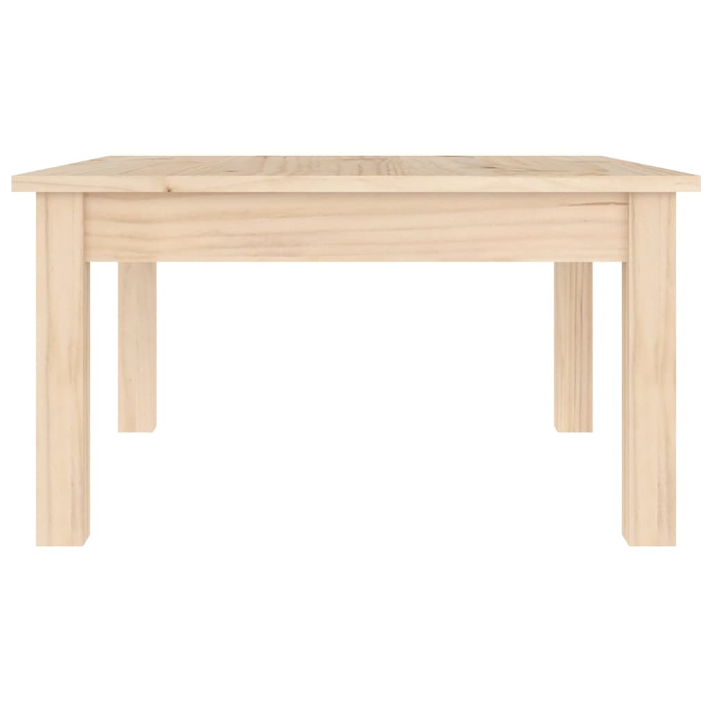 Table basse 55x55x30 cm Bois massif de pin - XIOS