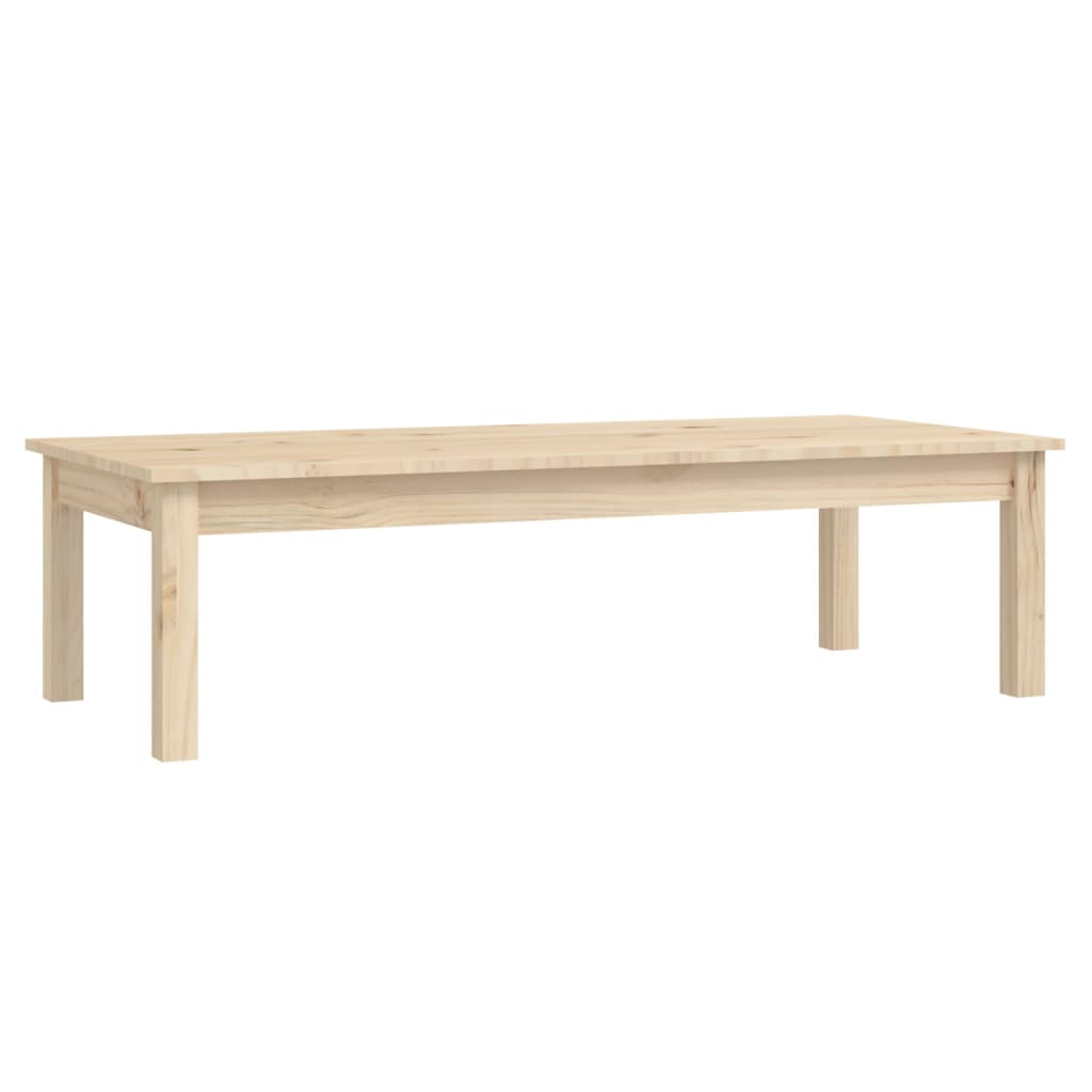 Table basse 110x50x30 cm Bois massif de pin - XIOS