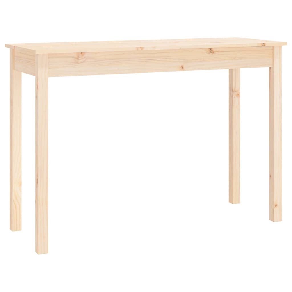 Table console 110x40x75 cm Bois massif de pin - XIOS