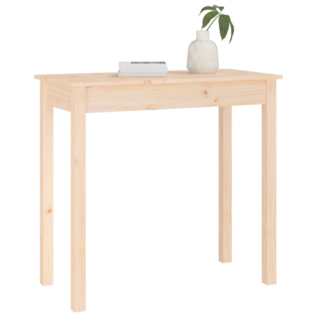 Table console 80x40x75 cm Bois massif de pin - XIOS