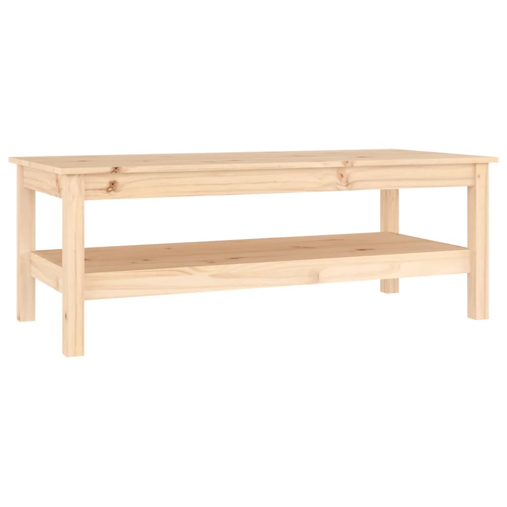 Table basse 110x50x40 cm Bois massif de pin - XIOS