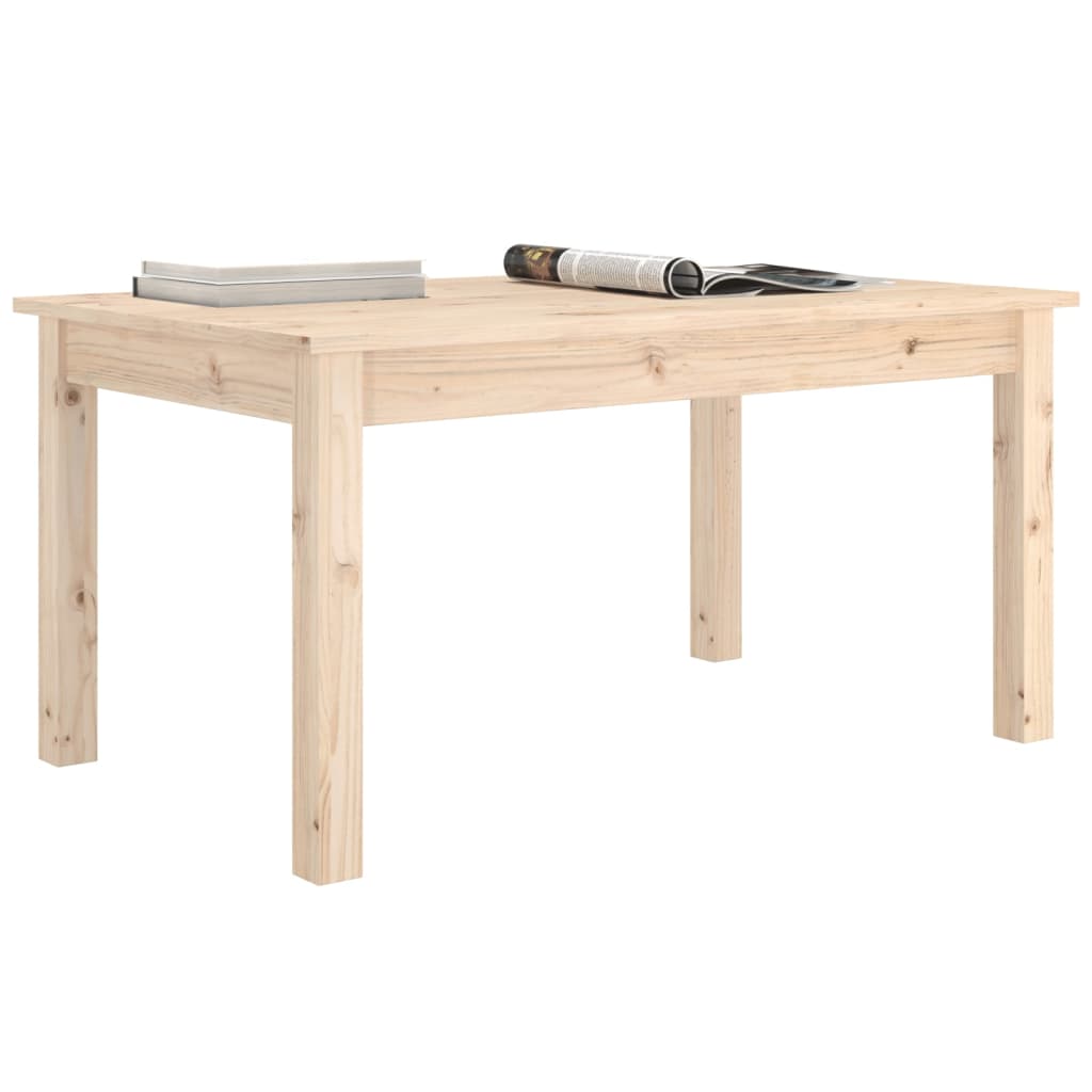 Table basse 80x50x40 cm Bois massif de pin - XIOS
