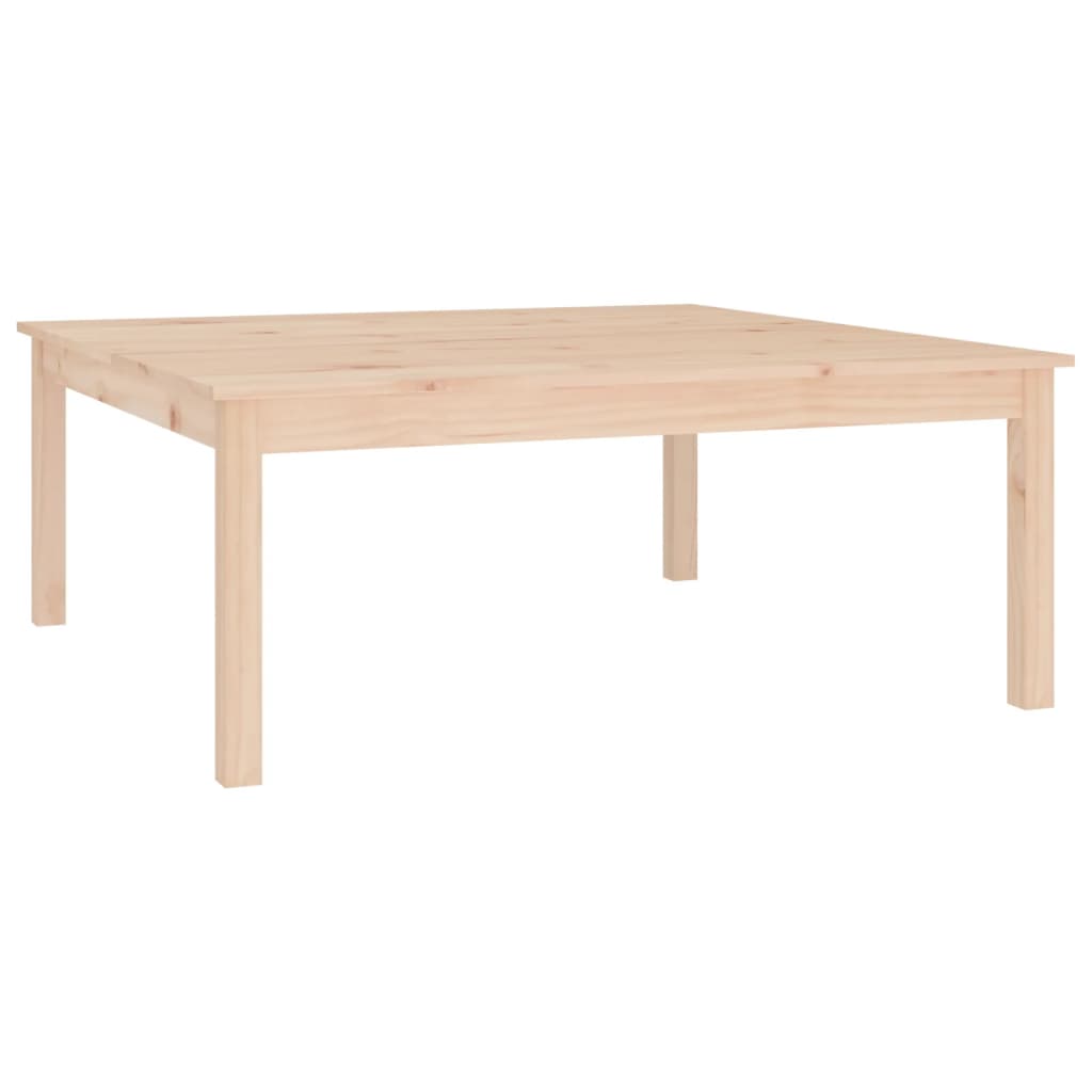 Table basse 100x100x40 cm Bois massif de pin - XIOS