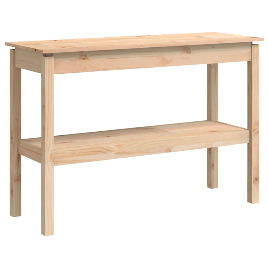 Table console 110x40x75 cm Bois massif de pin - XIOS