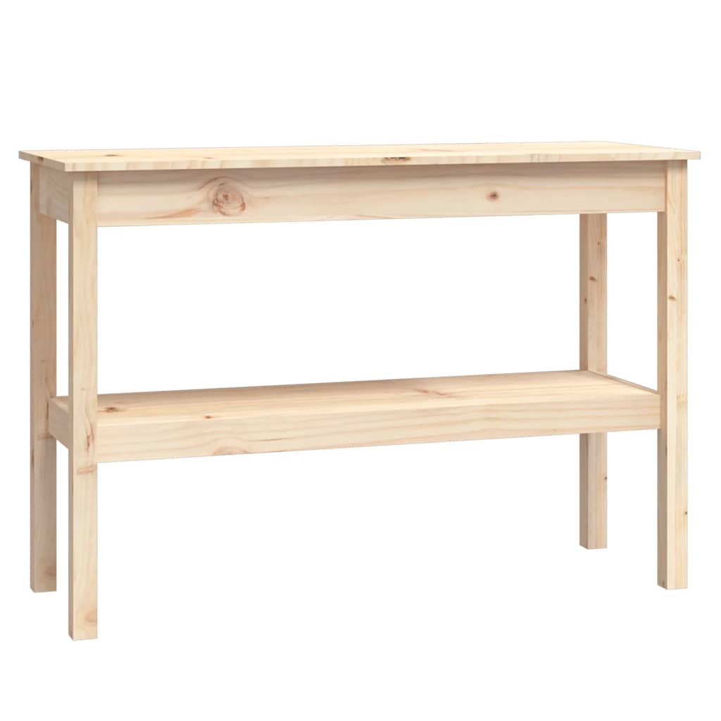 Table console 110x40x75 cm Bois massif de pin - XIOS