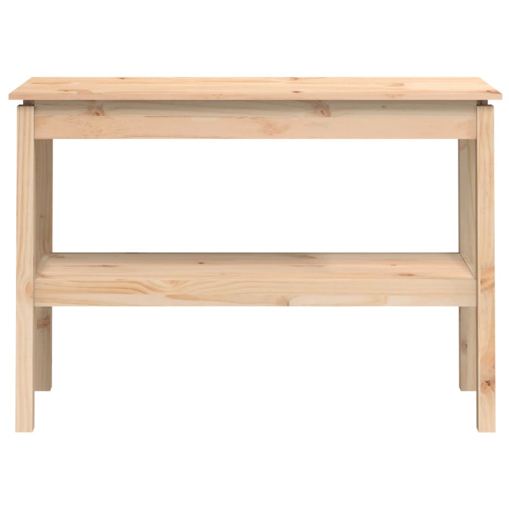 Table console 110x40x75 cm Bois massif de pin - XIOS