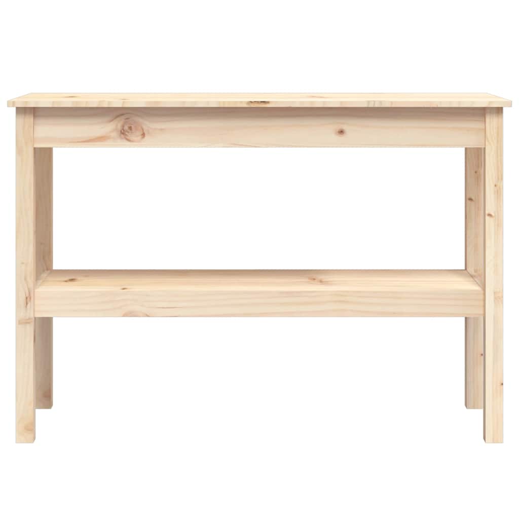 Table console 110x40x75 cm Bois massif de pin - XIOS