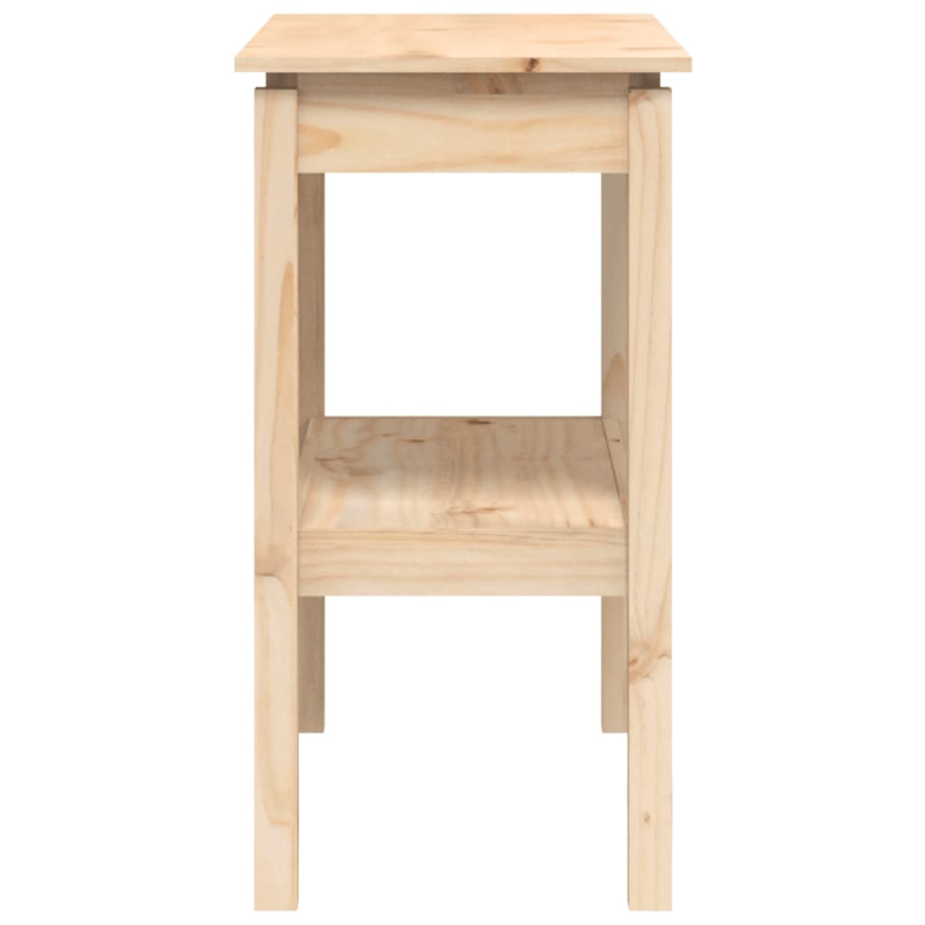 Table console 80x40x75 cm Bois massif de pin - XIOS
