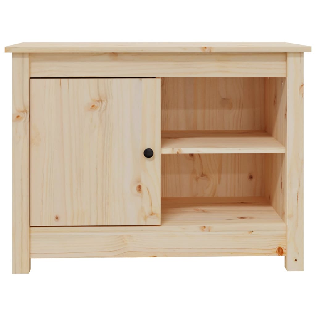 Meuble TV 70x36,5x52 cm Bois de pin massif - XIOS