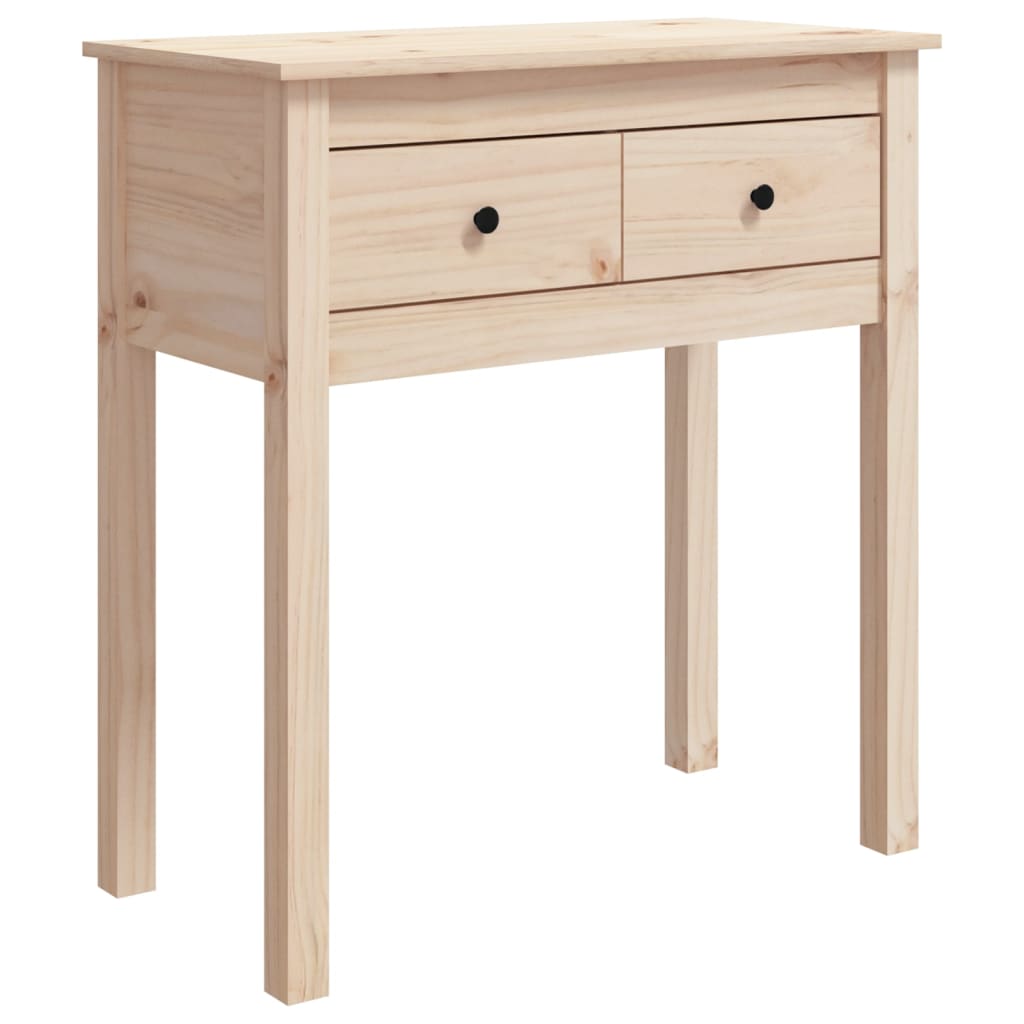 Table console 70x35x75 cm Bois massif de pin - XIOS