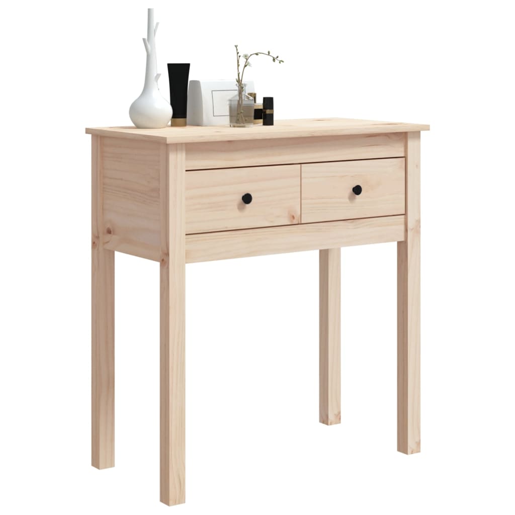 Table console 70x35x75 cm Bois massif de pin - XIOS