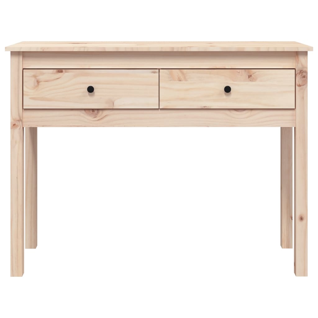Table console 100x35x75 cm Bois massif de pin - XIOS