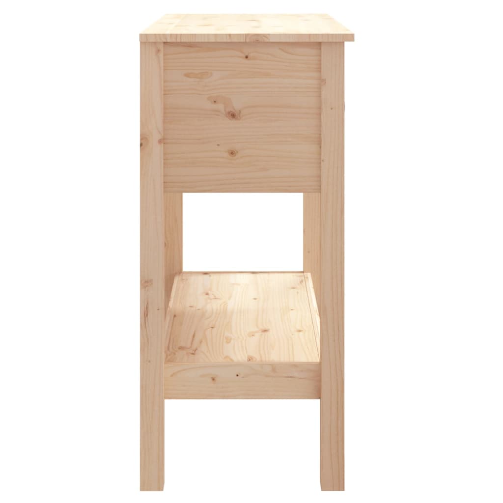 Table console 75x35x75 cm Bois massif de pin - XIOS