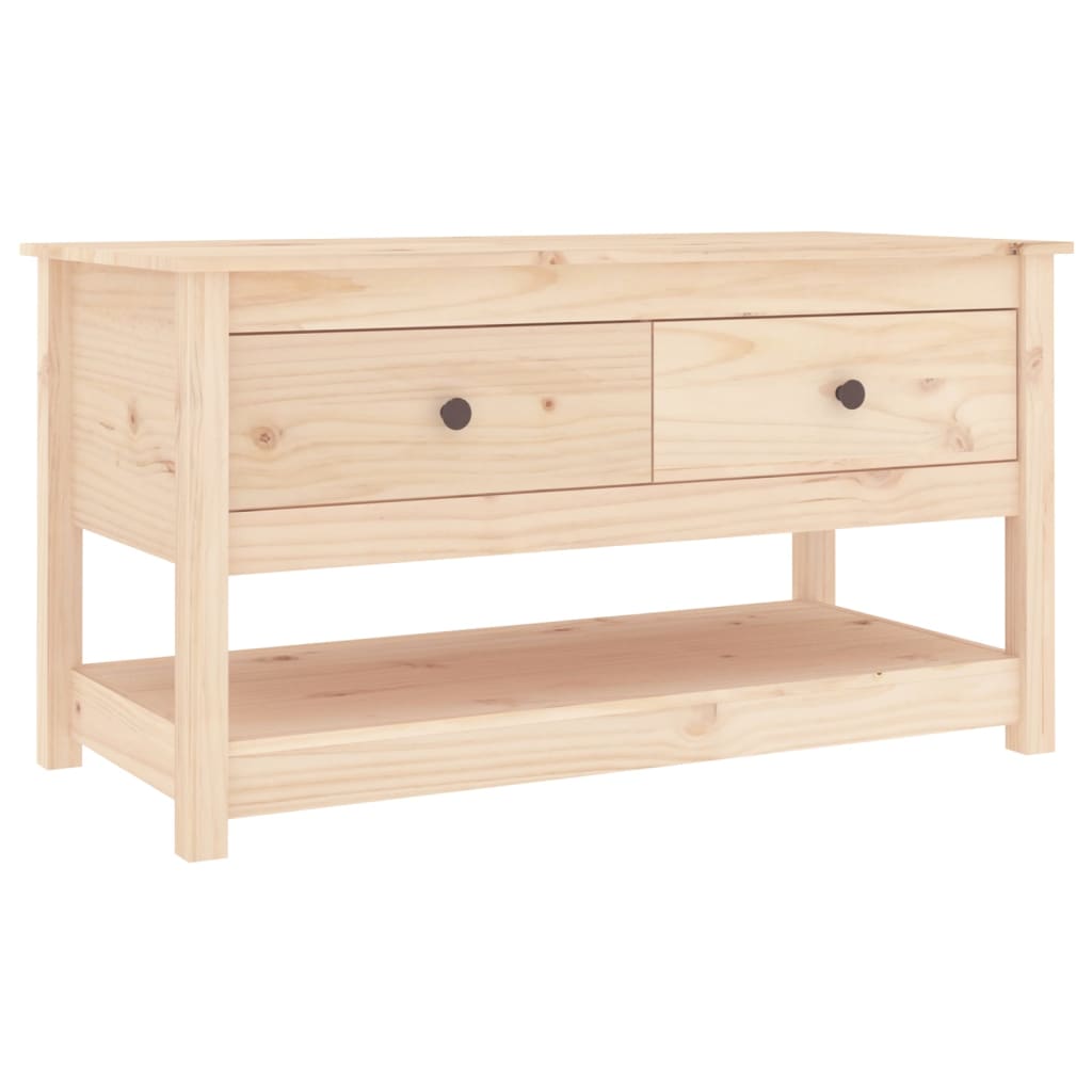 Table basse 102x49x55 cm Bois massif de pin - XIOS