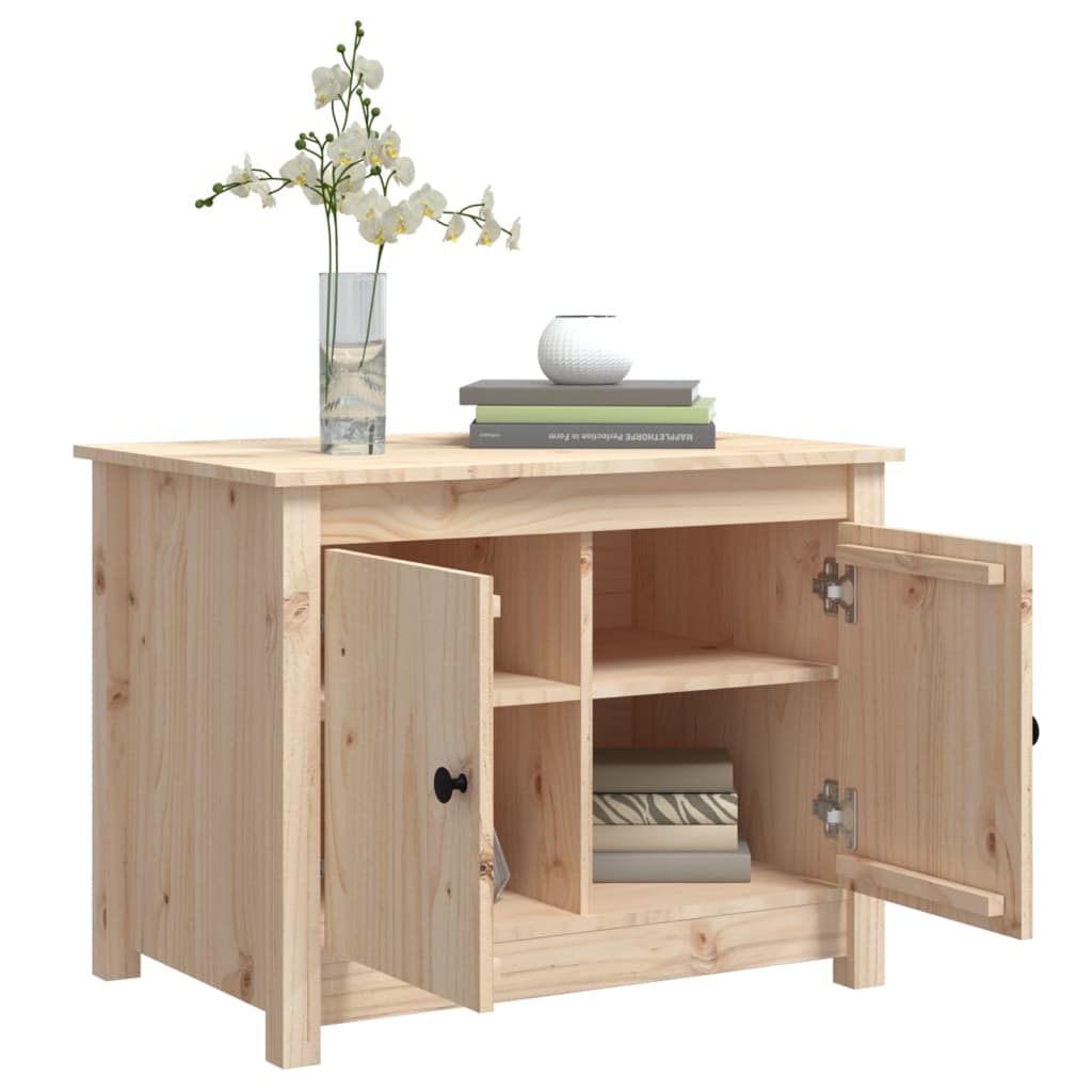 Table basse 71x49x55 cm Bois massif de pin - XIOS