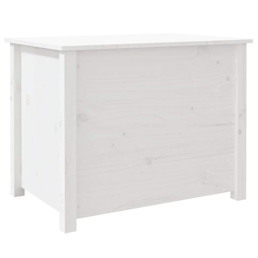 Table basse Blanc 71x49x55 cm Bois massif de pin - XIOS
