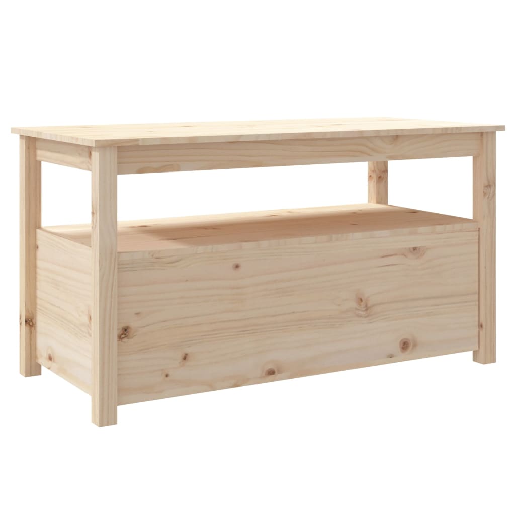 Table basse 102x49x55 cm Bois massif de pin - XIOS