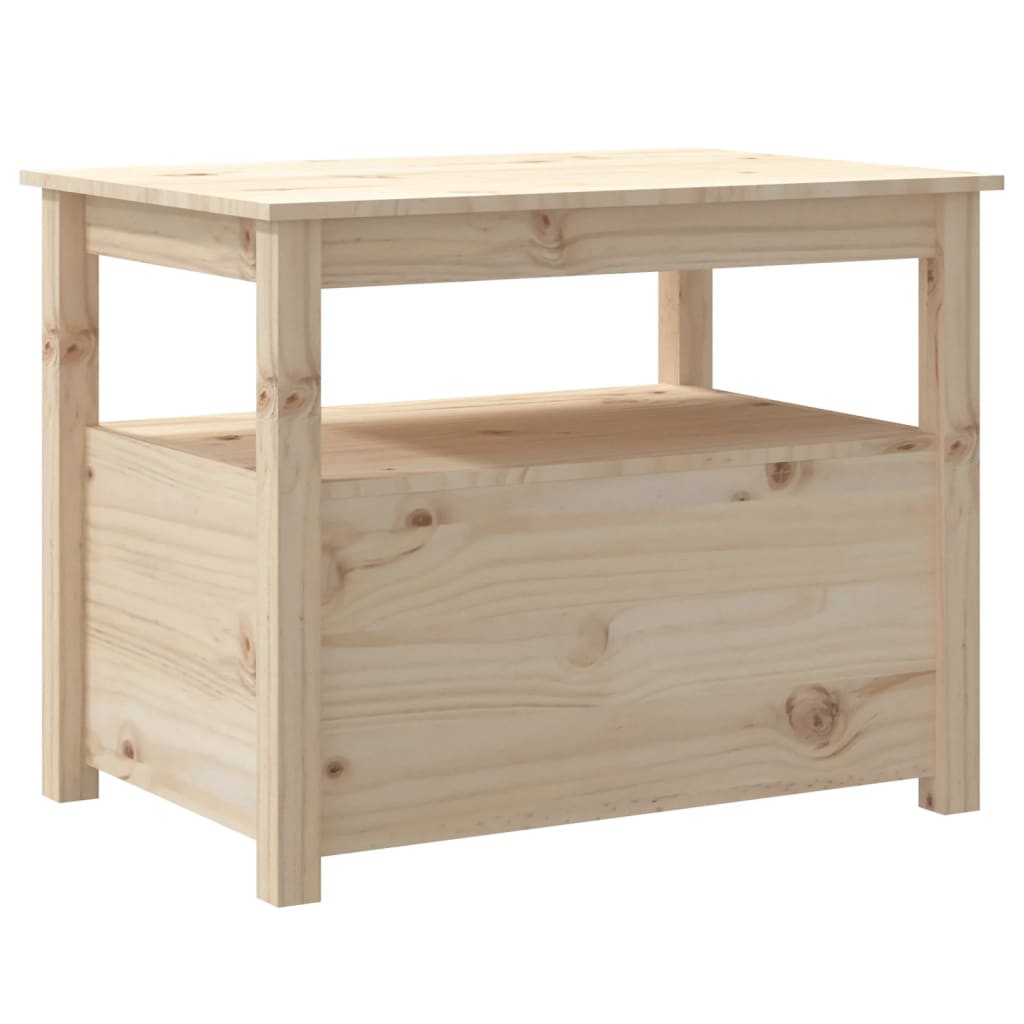 Table basse 71x49x55 cm Bois massif de pin - XIOS