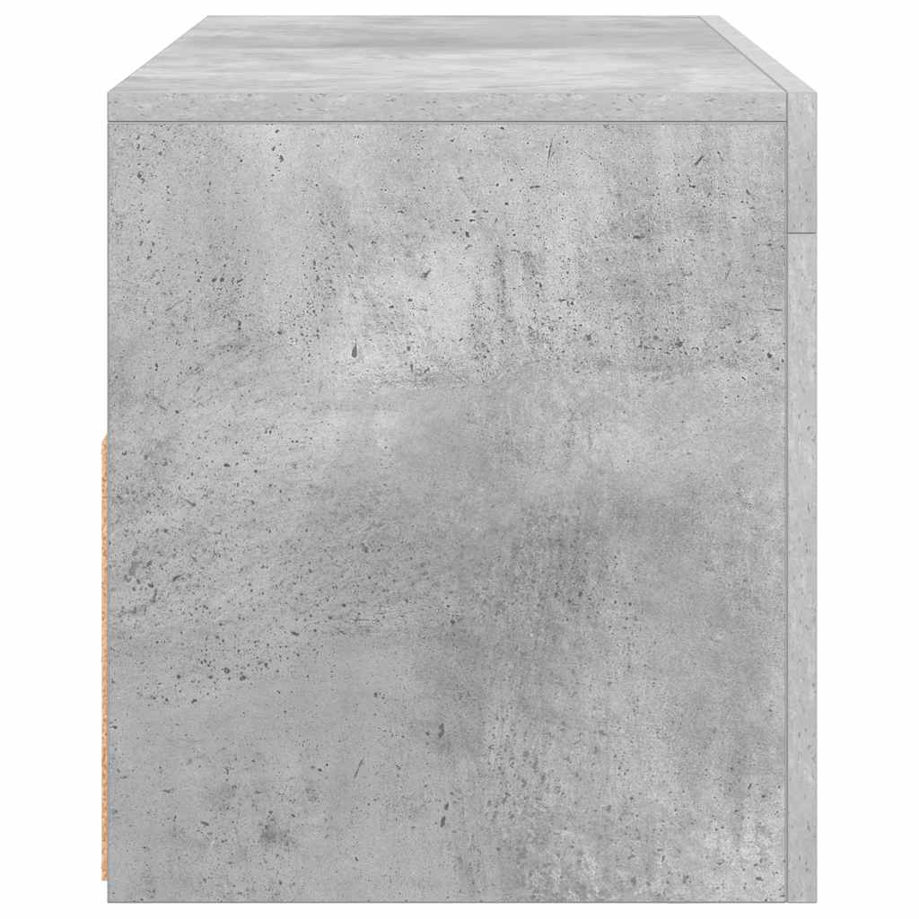 Meuble TV avec lumières LED Chêne marron 90x35x40 cm - XIOS