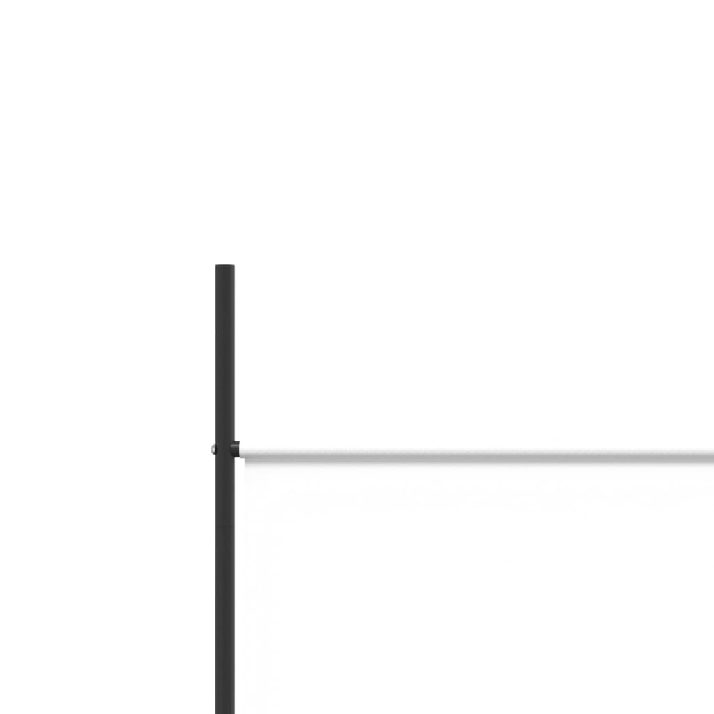 Cloison de séparation 4 panneaux Blanc 200x200 cm Tissu - XIOS