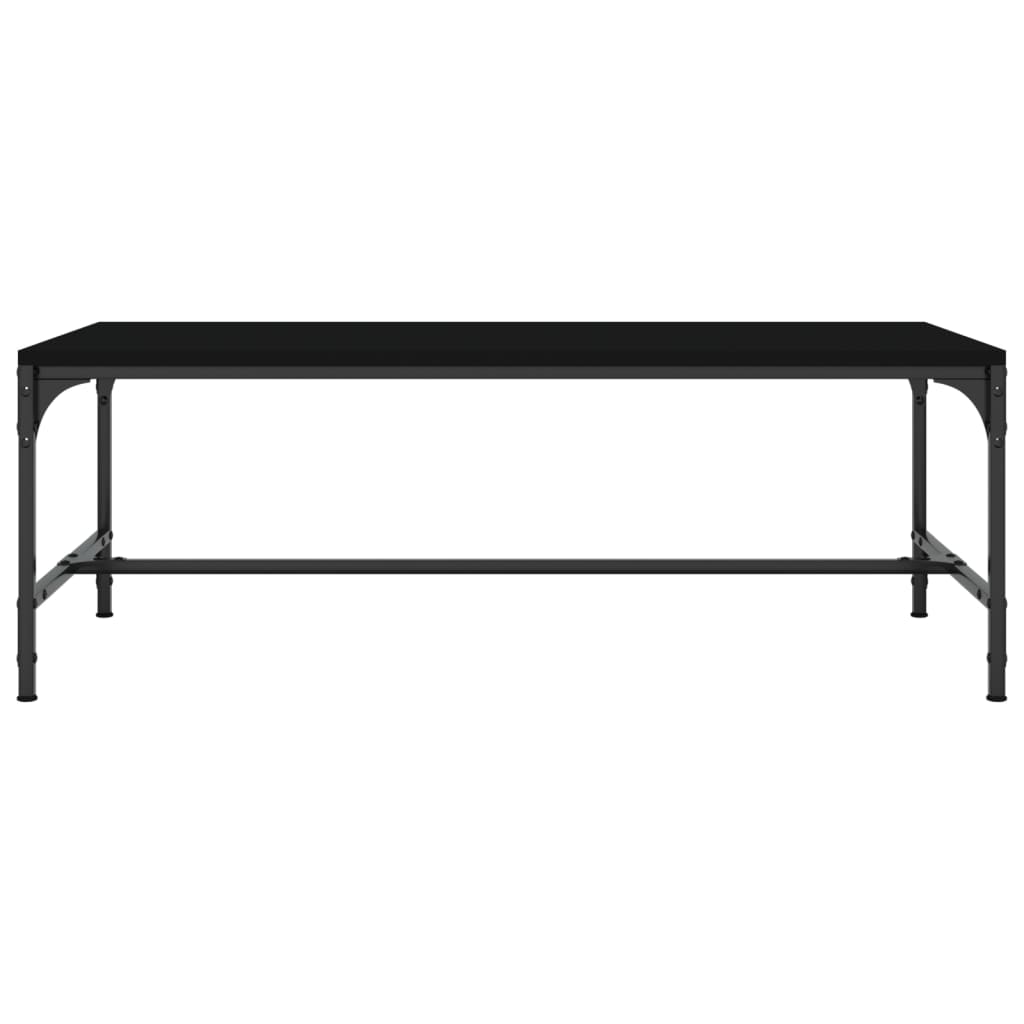 Table basse Noir 100x50x35 cm Bois d'ingénierie - XIOS