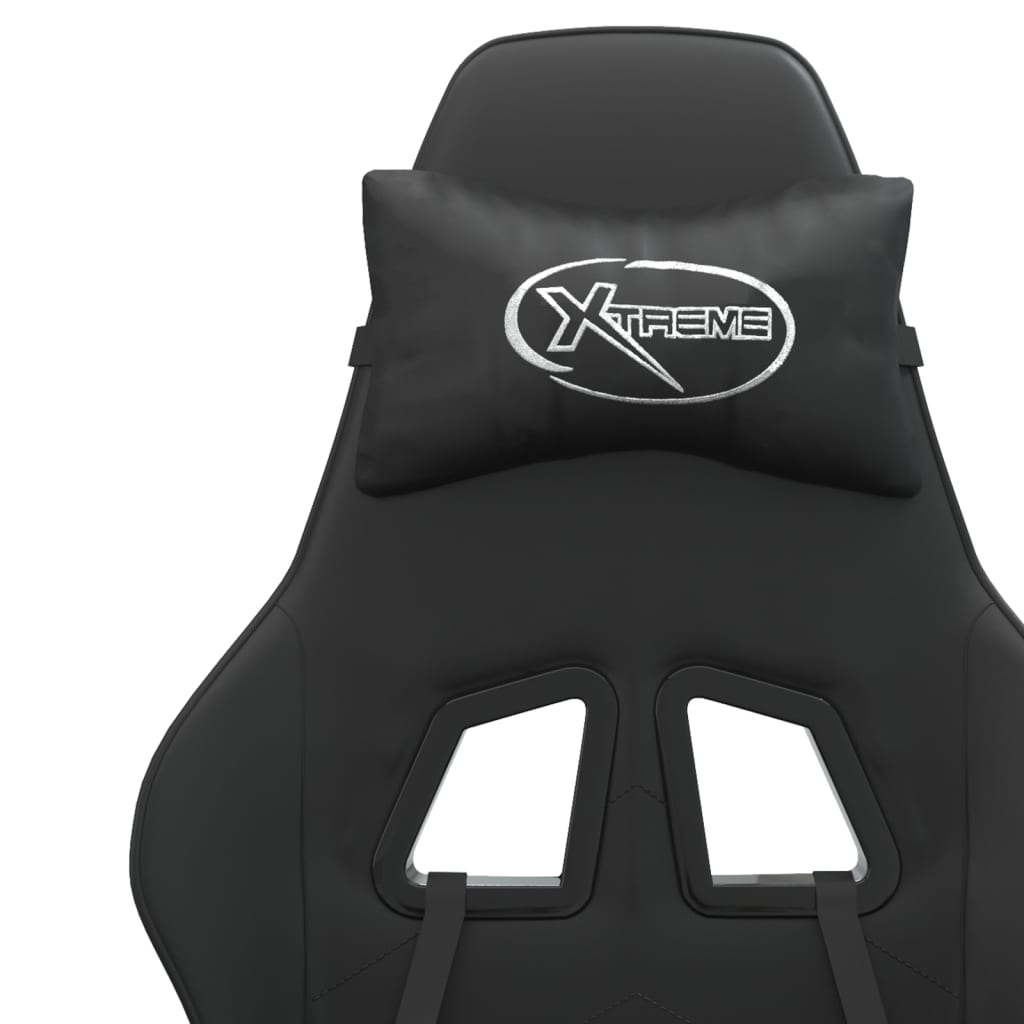 Chaise de jeu pivotante Noir Similicuir - XIOS