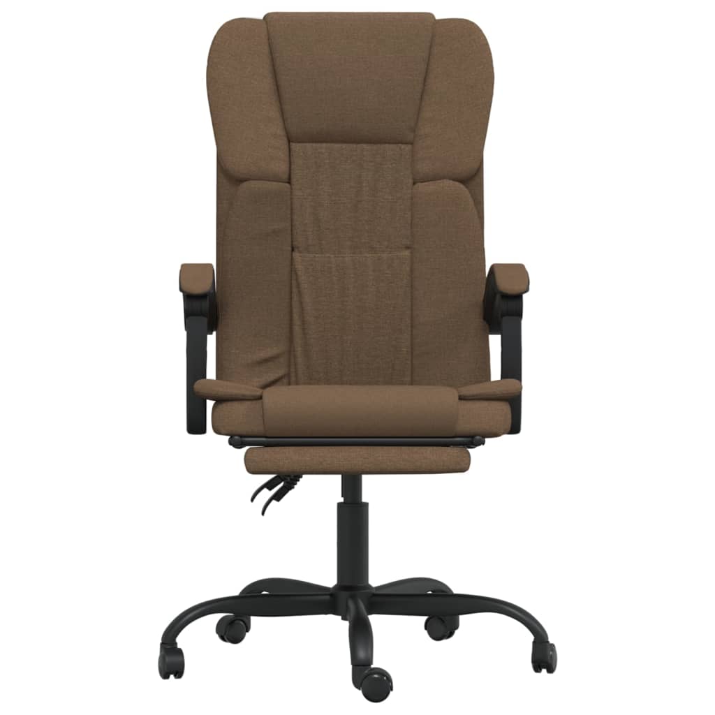 Fauteuil inclinable de bureau Marron Tissu - XIOS