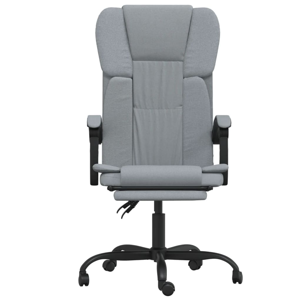 Fauteuil inclinable de bureau Gris clair Tissu - XIOS