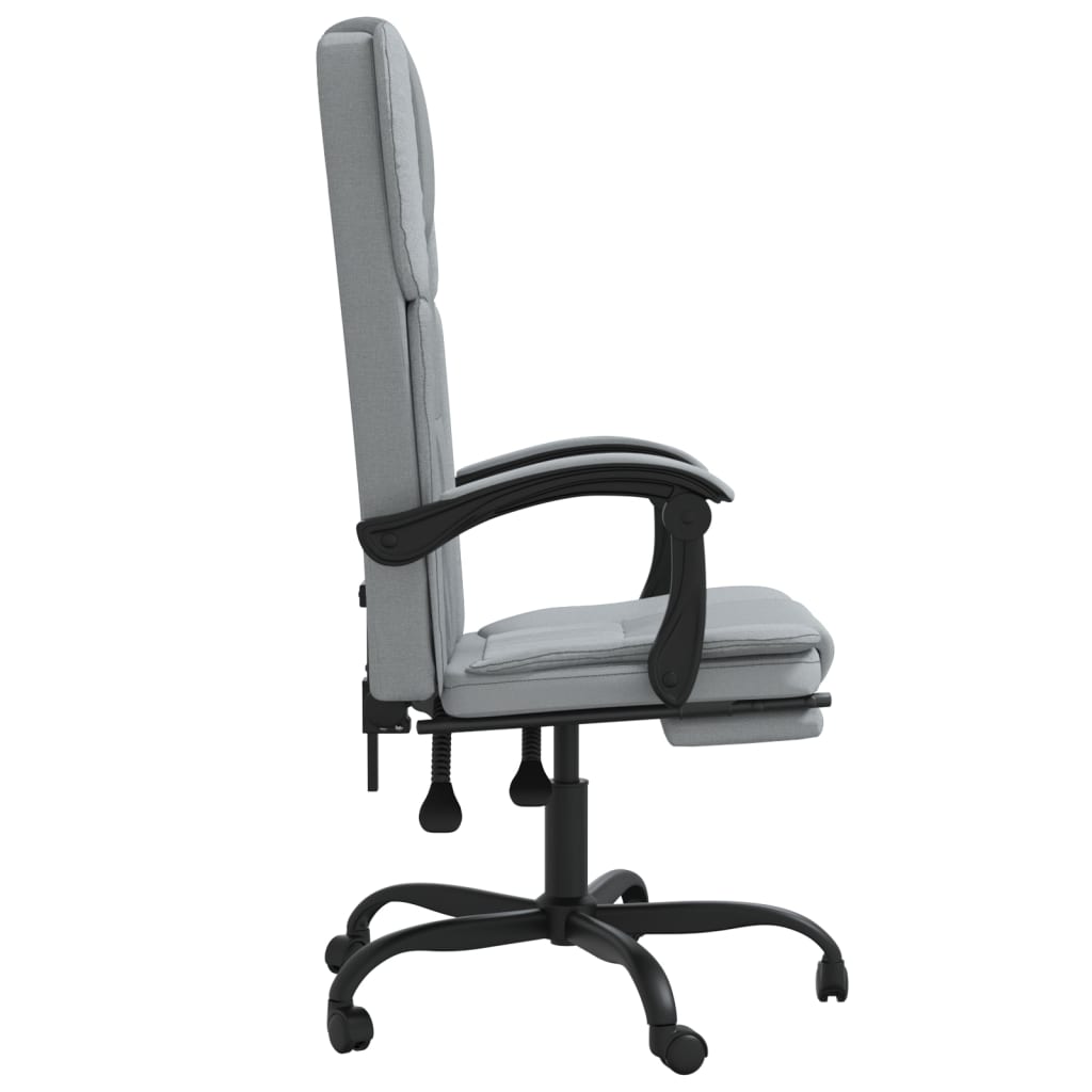 Fauteuil inclinable de bureau Gris clair Tissu - XIOS
