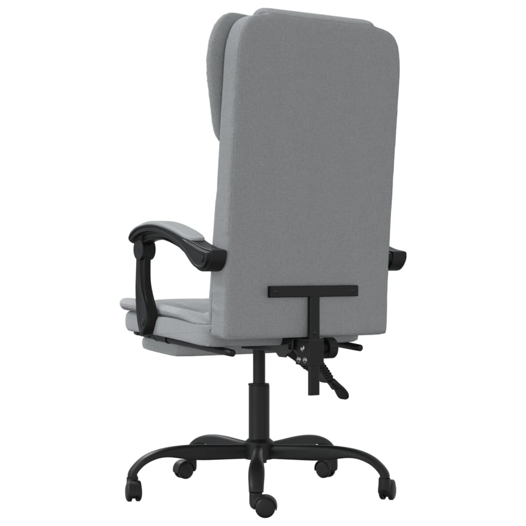 Fauteuil inclinable de bureau Gris clair Tissu - XIOS