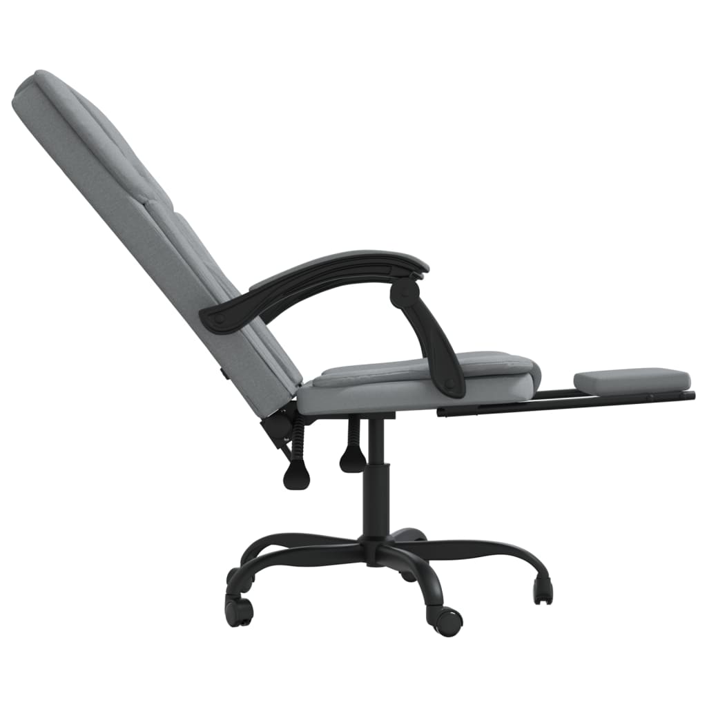 Fauteuil inclinable de bureau Gris clair Tissu - XIOS