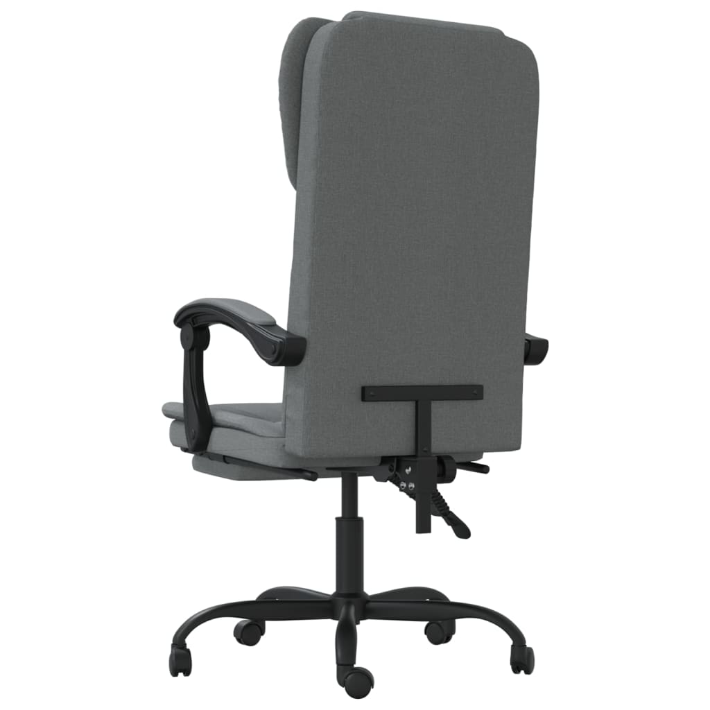 Fauteuil inclinable de bureau Gris foncé Tissu - XIOS