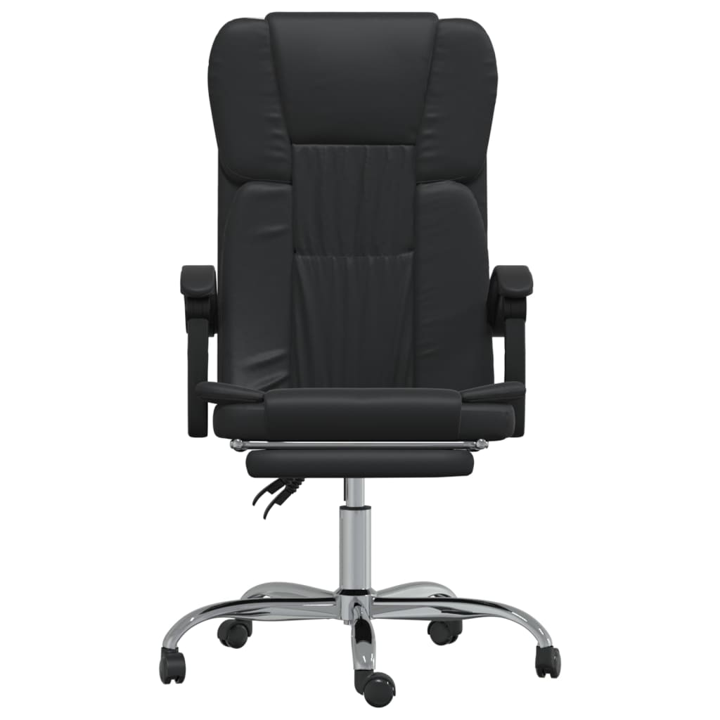 Fauteuil inclinable de bureau Noir Similicuir - XIOS
